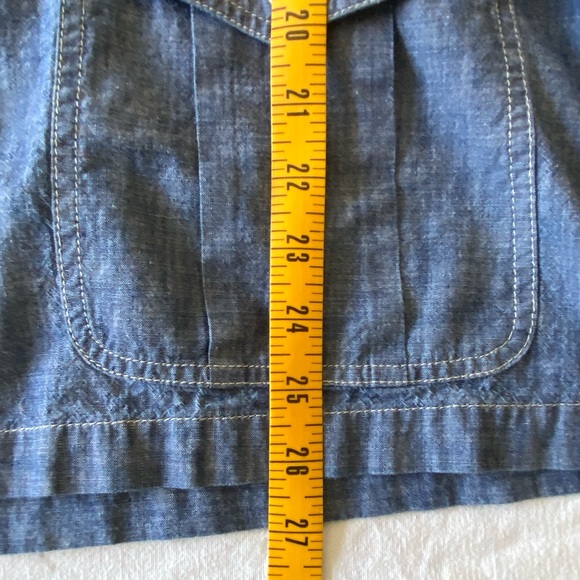 Lauren Ralph Lauren Longsleeve Cotton Denim Hooded Jacket XL - Picture 8 of 8